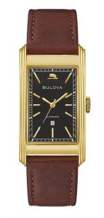Rajoitettu erä miesten kello Bulovalta automaattikoneistolla ja Art Deco -muotoilulla - Frank Sinatra Chairman Collection | 97B224