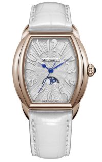 Aerowatch Streamline Moon Phase Quartz A 43958 RO08