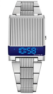 Bulova Computron Archive Series digitaalinen LED-kello retro 70-luvun design | 96C139