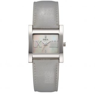 Inex Silver Square Mother of Pearl 30mm