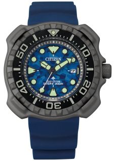 Citizen Promaster Eco-Drive ammattisukeltajan kello DLC-titaanilla | BN0227-09L