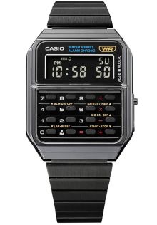 Retro laskinkello digitaalinen teräskello tietokoneaikakappale | CA-500WEGG-1BEF