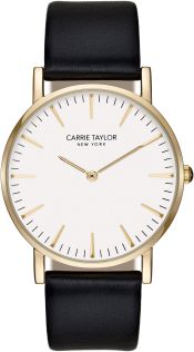 Carrie Taylor Lexington Gold/White Black Leather