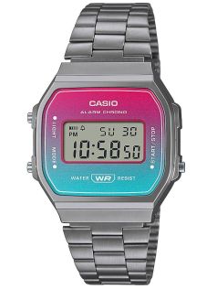 Sininen gradientti digitaalinen retro-kello LED-taustavalolla | A168WERB-2AEF