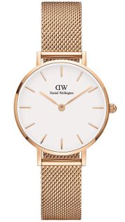 Daniel Wellington Classic Petite 28mm Melrose White RoseGold-Coloured DW00100219