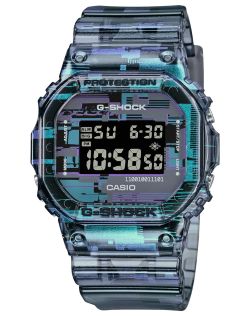 Digitaalinen häiriötaide G-SHOCK irisoivalla näytöllä, urheilukello | DW-5600NN-1ER