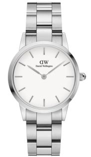 Daniel Wellington Iconic Link 28mm Silver White DW00100207