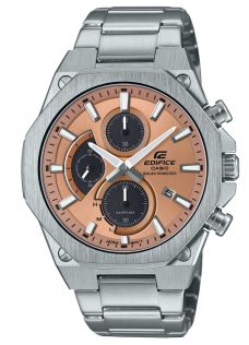Ultra-ohut Solar Edifice -kello kuparinvärisellä taululla ja safiirikristallilla | EFS-S570D-5AUEF
