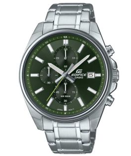 Edifice kronografi urheilukello vihreällä kellotaululla | EFV-610D-3CVUEF