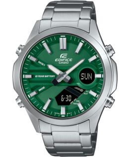 Pitkäikäinen Edifice maailmanaikakello edistyneellä Telememo-ominaisuudella | EFV-C120D-3AVEF