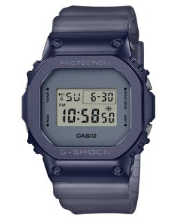 Keskiyön sumu G-SHOCK sininen ionipinnoitteinen läpikuultava digitaalinen kello | GM-5600MF-2ER