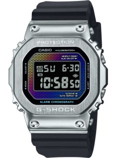 G-SHOCK Rainbow Steel digitaalinen kello iridesoivalla kehyksellä | GM-5600RW-1ER