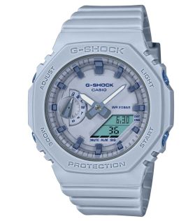 G-SHOCK Mini sininen kahdeksankulmainen hiilisuojakello | GMA-S2100BA-2A2ER