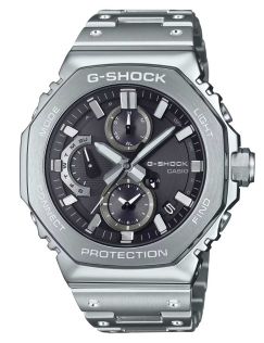 G-SHOCK täysmetallinen teräskello kahdeksankulmaisella kronografilla ja Bluetoothilla | GM-B2100D-1AER