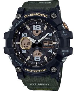 G-Shock Mudmaster aurinkokäyttöinen radio-ohjattu kello | GWG-100-1A3ER