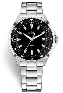 Inex Mens Sport Silver Black A69530-1S5I
