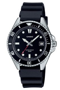 Ympäristöystävällinen sukeltajatyylinen Casio-kello biohartsirannekkeella | MDV-10-1A1VEF