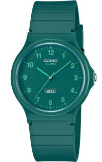 Ympäristöystävällinen vihreä Casio biohartsikello minimalistisella designilla | MQ-24B-3BEF