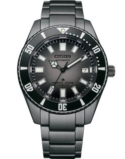 Citizen Promaster Super Titanium automaattinen sukeltajankello | Musta DLC-pinnoite ja safiirikristalli | NB6025-59H