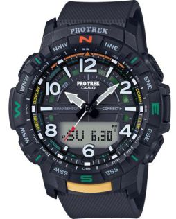Pro Trek Quad-Sensor -kello Bluetooth-navigoinnilla ulkoiluun | PRT-B50-1ER