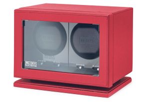 BLDC-B02 Watch Winder for 2 Watches Dark Red 310003