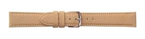 Falkenlund Deluxe Beco Watch Strap Imperator Calf Leather Beige 14mm Stainless Steel Buckle 6661114S