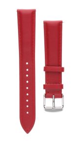 Falkenlund 18mm Easy-Attach Red Leather Strap