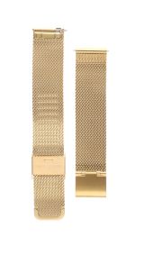 Falkenlund 20mm Easy-Attach Golden Steel Mesh Bracelet
