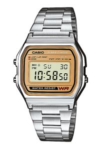 Casio Classic Retro Silver/Gold - A158WEA-9EF