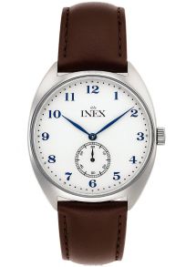 Inex Mens Classic Leather 38mm