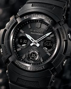 Wave Ceptor G-Shock aurinkoenergialla ja tarkkuudella | AWG-M100B-1AER