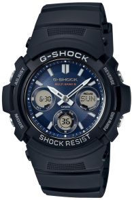Sininen Wave Ceptor G-Shock kello tarkkuutta ja kestävyyttä varten | AWG-M100SB-2AER