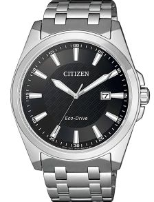 Citizen Eco-Drive miesten rannekello teräksestä safiirikiteellä | BM7108-81E