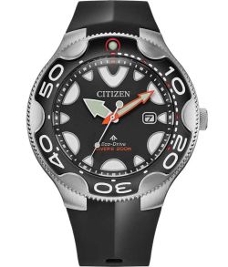 Citizen Promaster "Orca" sukeltajankello teräksestä E168 koneistolla ja 200m vedenkestävyys | BN0230-04E
