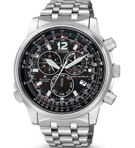 Citizen Promaster Sky Eco-Drive miesten rannekello radiokontrollilla ja kronografilla | CB5860-86E