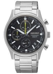 Seiko 39mm Dress Chronograph SSB419P1