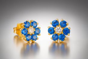 Carrie Taylor Flower Stud CTJ1