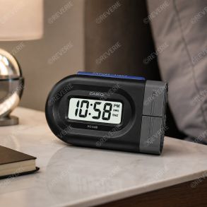 Digitaalinen herätyskello LED-taustavalolla ja pitkällä paristonkestolla | DQ-543B-1EF