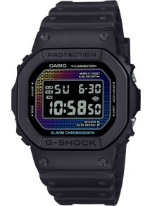 G-SHOCK Rainbow Glass -kello höyrypinnoituksella | DW-5600RW-1ER