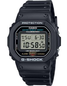 Alkuperäinen G-SHOCK digitaalinen kello avaruudessa testatulla muotoilulla | DW-5600UE-1ER