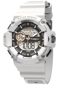 Urheilu- ja vapaa-ajan miesten kello kaksoisnäytöllä | FIBEXMX04