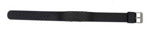 Black Silicone Strap for Fibex Vibrating Reminder Watch FIBEX8V06