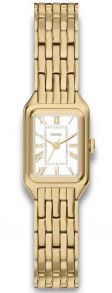 Fossil Ladies Golden Rectangular