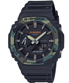 Carbon Core G-Shock -kello naamiointikuviolla ja kestävyydellä | GA-2100SU-1AER