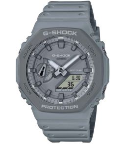 Earth Tone G-Shock digitaalinen-analoginen kello harmaalla kotelolla | GA-2110ET-8AER