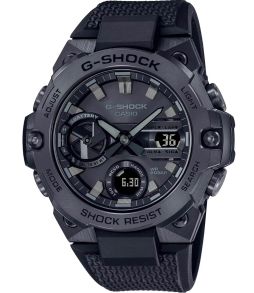 G-SHOCK G-STEEL ohuin Carbon Core Guard -kello Bluetooth-yhteydellä | GST-B400BB-1AER