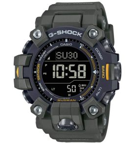 MUDMAN G-SHOCK kolmoisanturilla ja vihreällä sotilasdesignilla | GW-9500-3ER