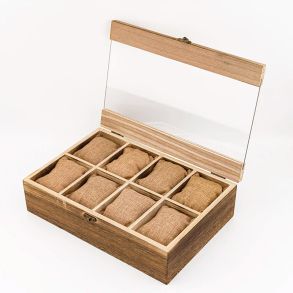 Lignus Wooden Watch Storage 8 Slots