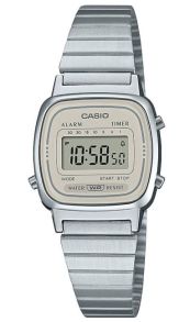 Casio Vintage Mini digitaalinen kello naisille harmaalla näytöllä | LA670WEA-8AEF