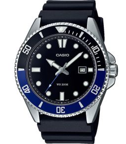 200M sukeltajankello sinisellä kehyksellä ja hehkuvalla näytöllä | MDV-107-1A2VEF